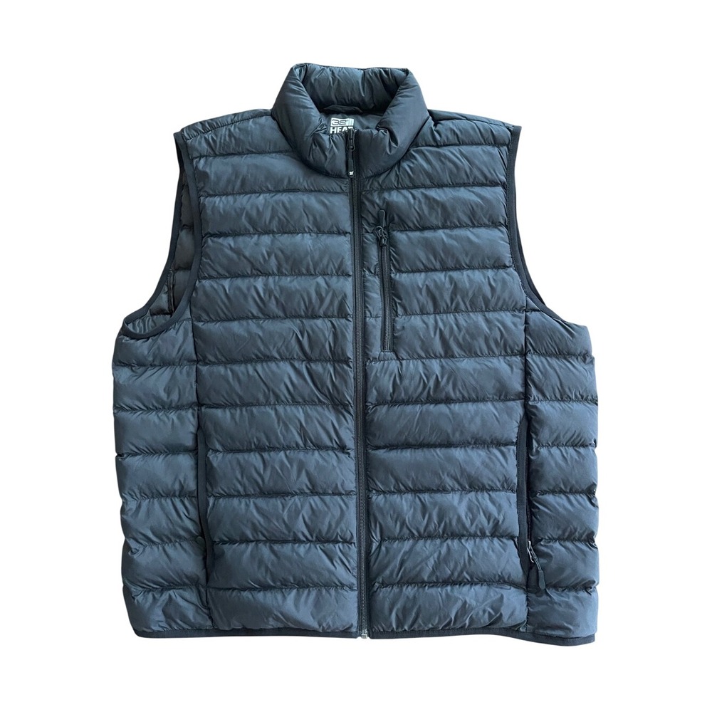 32°‎ Heat Men's Black Quilted Vest XL